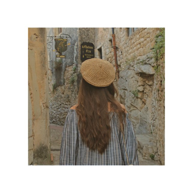 Scenes of Eze Wood Wall Art (Front)