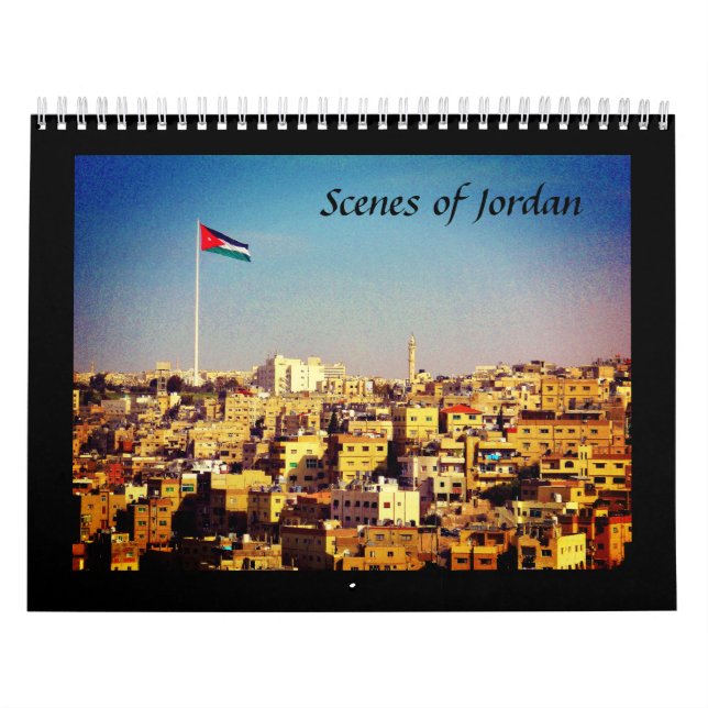 Scenes of Jordan Calendar (Cover)