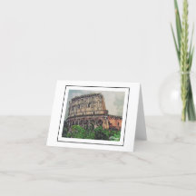 Scenes of Rome Notecard
