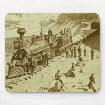Scenes On The Union Pacific Railroad Mouse Pad by scenesfromthepast at Zazzle