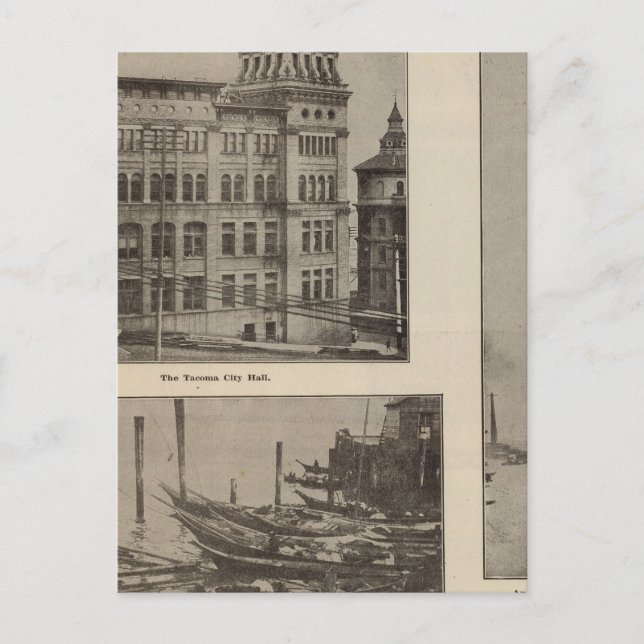 Scenes, Tacoma, Wash Postcard (Front)