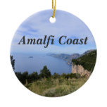 Scenic Amalfi Coast in Italy Ceramic Ornament