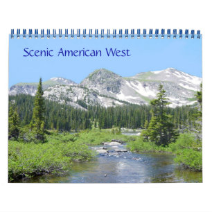 Scenic American West Calendar