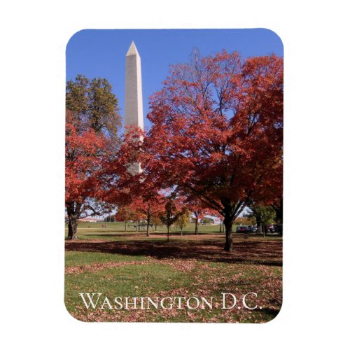 Scenic Autumn Washington DC Souvenir  Magnet