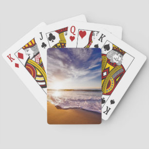 Scenic Beach Art Ocean Images Photography Cool Bea Poker Cards