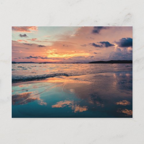 Scenic Beach Art Ocean Images Photography Cool Bea Postcard