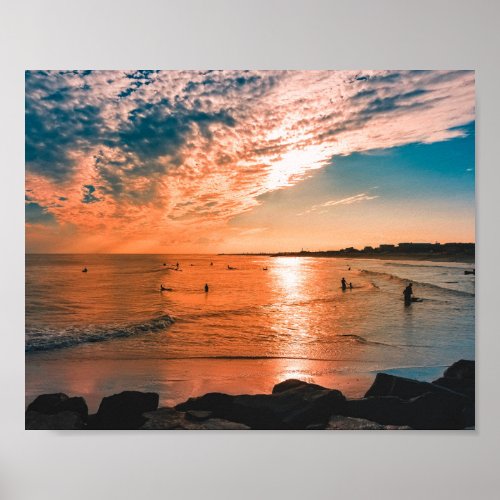 Scenic Beach Art Ocean Images Photography Cool Bea Poster