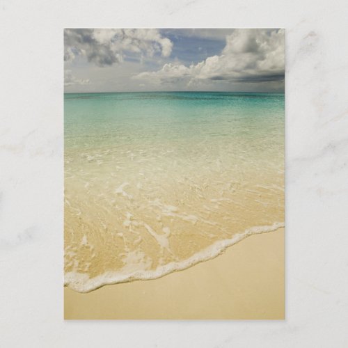 Scenic beach Grace Bay Provodenciales Turks Postcard