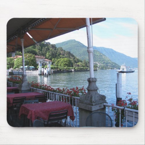 Scenic Bellagio Italy at your Fingertips Mouse Pad