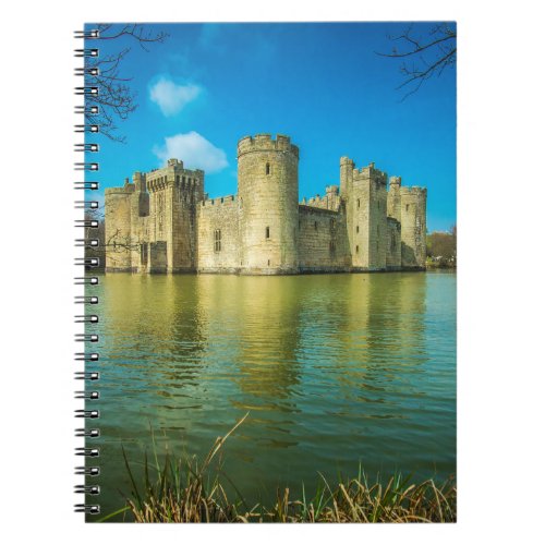 Scenic Bodiam Castle in East Sussex England Notebook