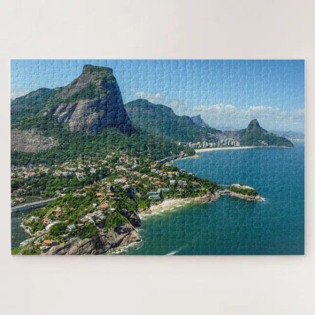 Scenic Brazil Rio Landscape Jigsaw Puzzle | Zazzle