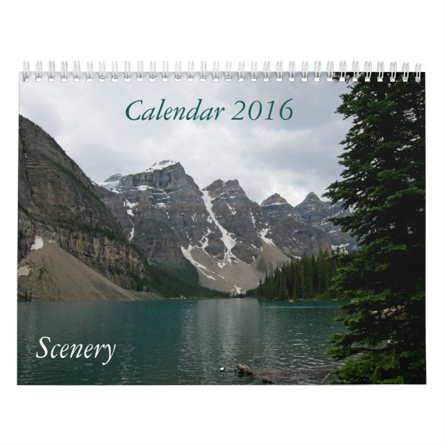 Scenic Calendar 2016 (Cover)