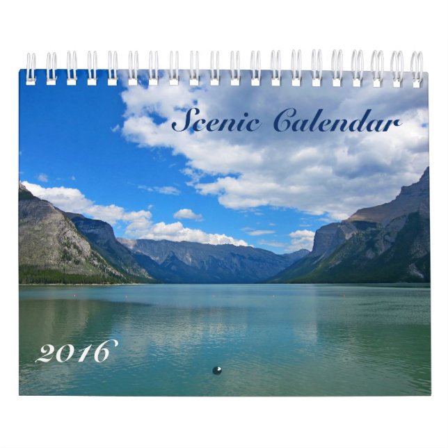 Scenic Calendar 2016 Rocky Mountains (Cover)