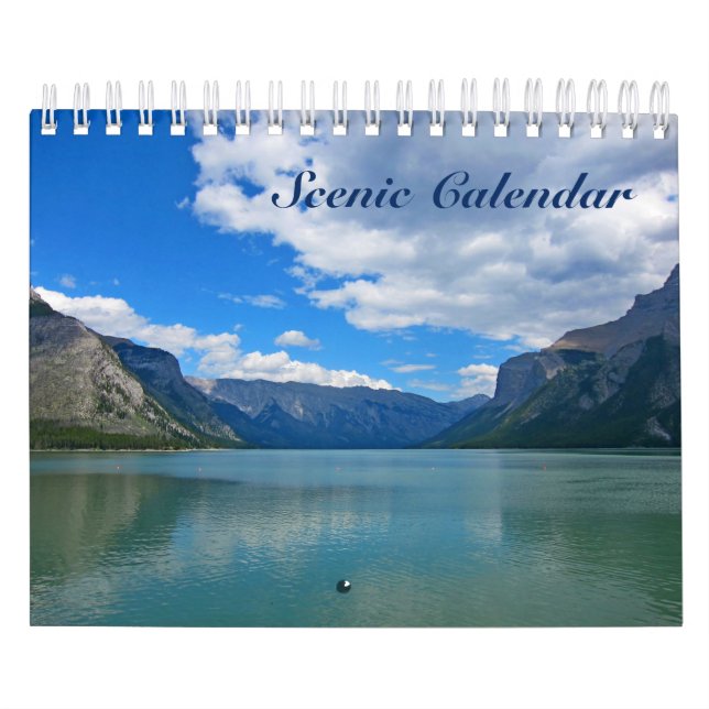 Scenic Calendar The Rocky Mountains (Cover)