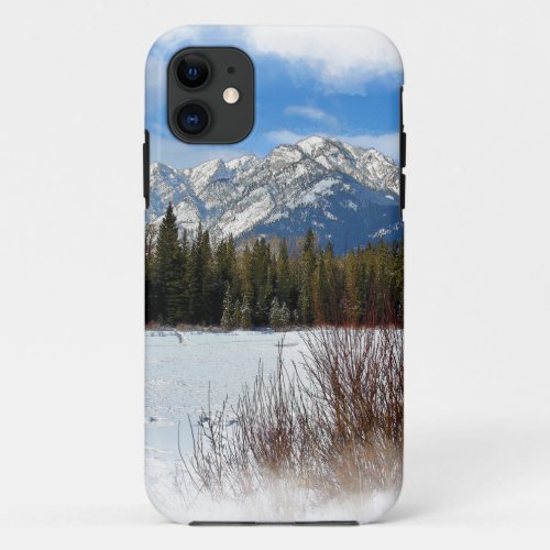 Scenic Cascade Mountain _ Banff Alberta iPhone 11 Case