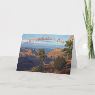Scenic Castle Valley Utah Painting Thank You Card