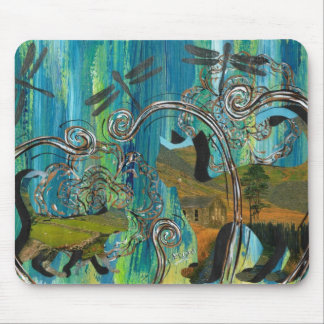 Scenic Cats Mousepad