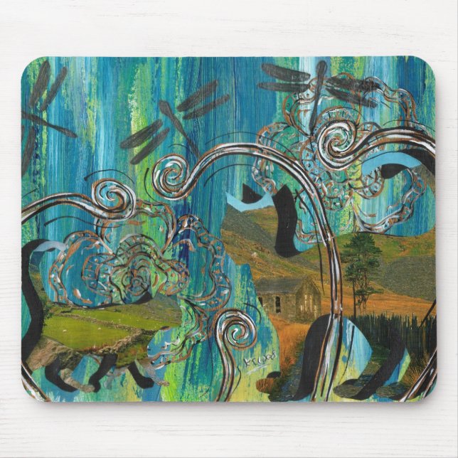 Scenic Cats Mousepad (Front)