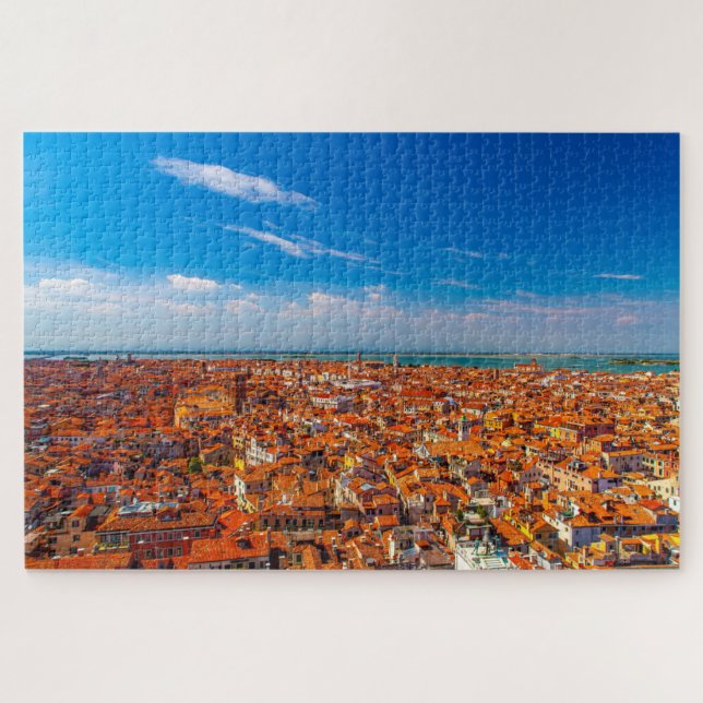 Scenic Cityscape of Venice, Italy Jigsaw Puzzle (Horizontal)