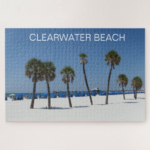 Scenic Clearwater Beach Florida Jigsaw Puzzle