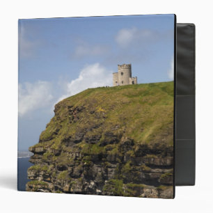 Scenic Cliffs of Moher and O'Brien's Tower. Binder