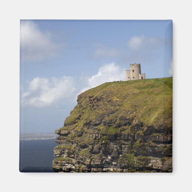 Scenic Cliffs of Moher and O'Brien's Tower. Magnet (Front)