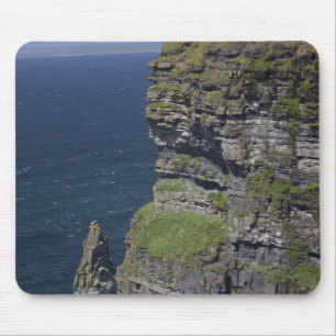 Scenic Cliffs of Moher and O'Brien's Tower Mouse Pad