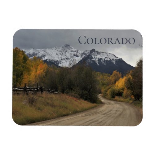 Scenic Colorado Autumn on the Dallas Divide Magnet