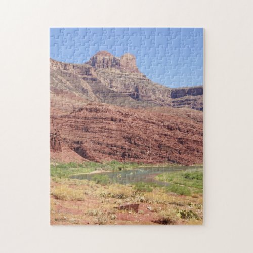 Scenic Colorado River at Grand Canyon Photograph Jigsaw Puzzle