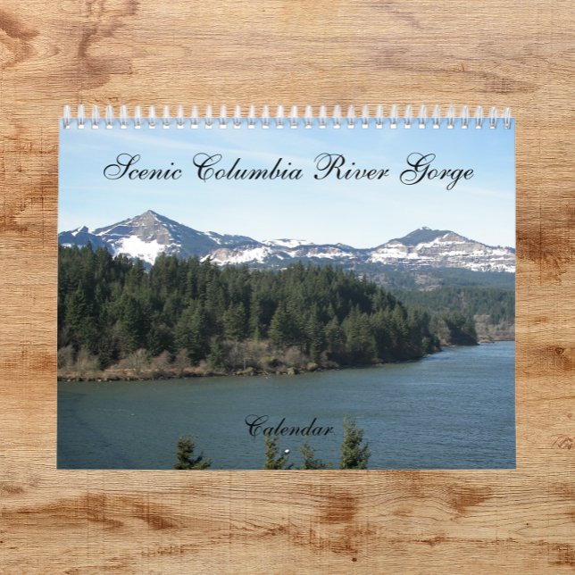 Scenic Columbia River Gorge Photographic Calendar (In Situ)