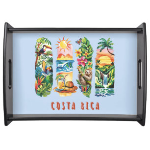Scenic Costa Rica Travel Serving Tray