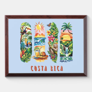 Scenic Costa Rica Travel Wood Plaque