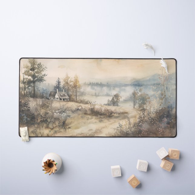 Scenic Countryside Desk Mat (Kids Table)