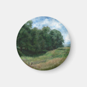 Scenic Countryside Path – Vintage Landscape Design Magnet