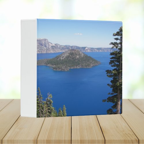 Scenic Crater Lake National Park 3 Ring Binder