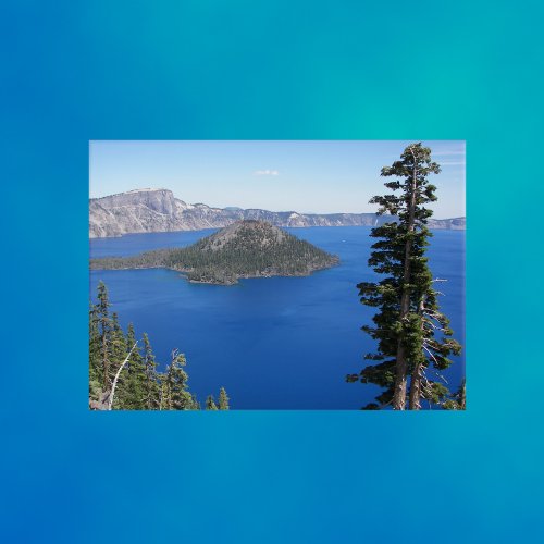 Scenic Crater Lake National Park Landscape Acrylic Print