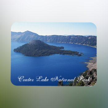 Scenic Crater Lake National Park Magnet by northwestphotos at Zazzle