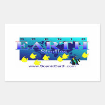 Scenic Earth Aquatic Earth Ocean World Art Sticker