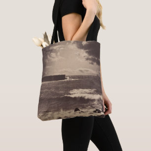 Scenic Evening Coast View Tote Bag
