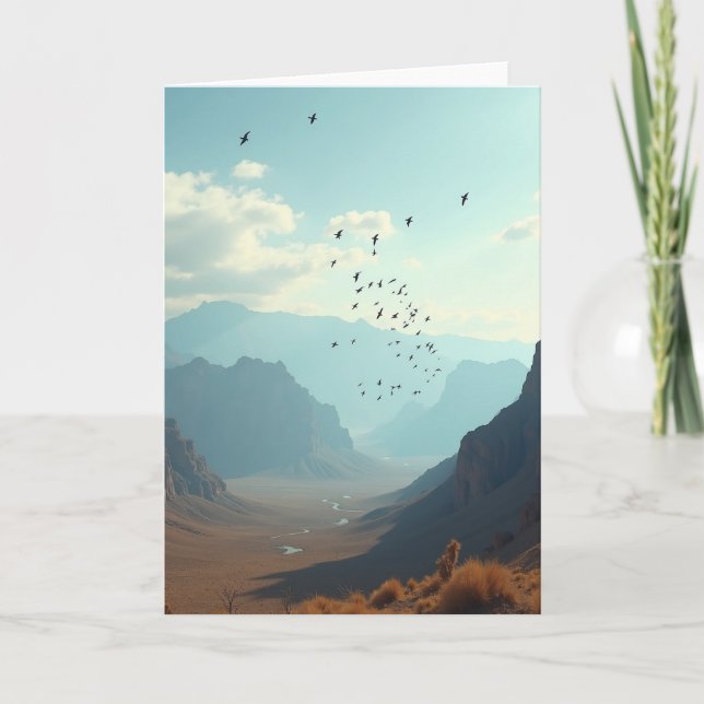 Scenic Fathers Day Canyon Card (Front)