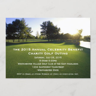 Scenic Golf Outing Invitations