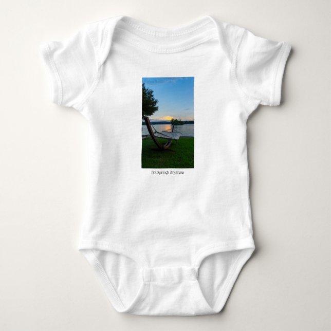 Scenic Hammock Baby Bodysuit (Front)