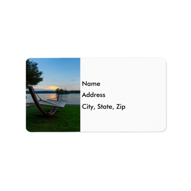 Scenic Hammock Label (Front)