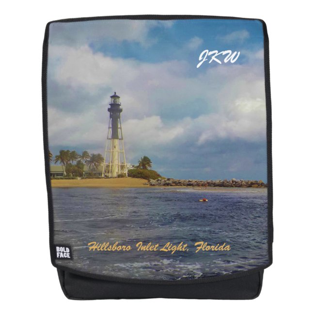 Scenic Hillsboro Inlet Lighthouse Monogrammed