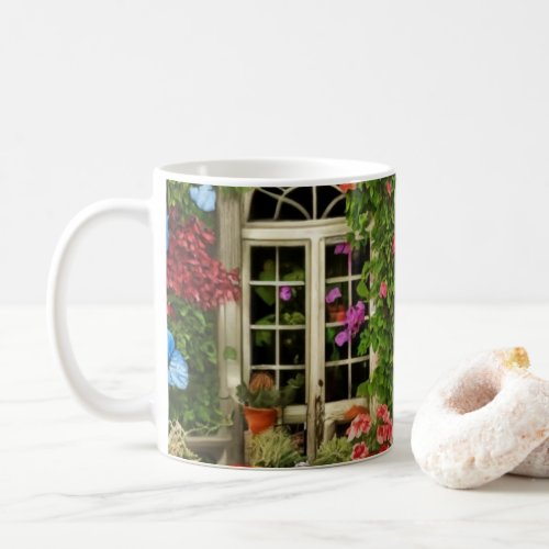 Scenic Home Exterior Design Coffee Mug