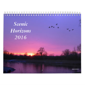 Scenic Horizons Calendar, 2016 Calendar