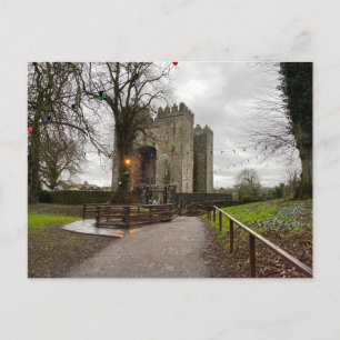 Scenic Ireland - Irish Castle Bunratty Holiday Postcard