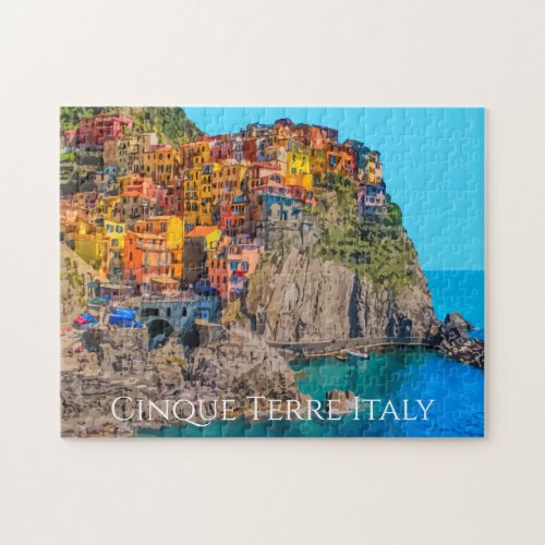 Scenic Jigsaw Puzzle For Adults Cinque Terre Italy