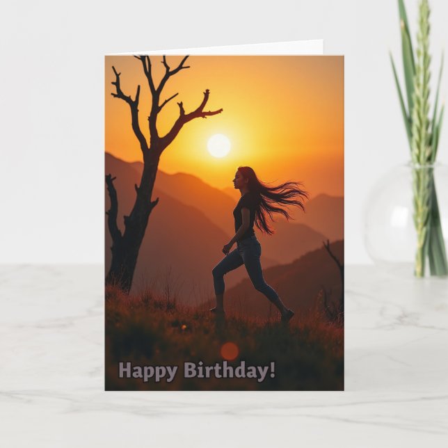 Scenic Journey Birthday Card (Front)