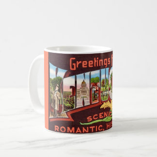 Scenic Kentucky Greetings Postcard Coffee Mug